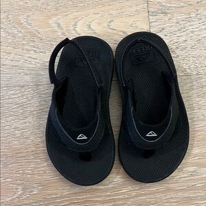 Reef Classic Black Sandals